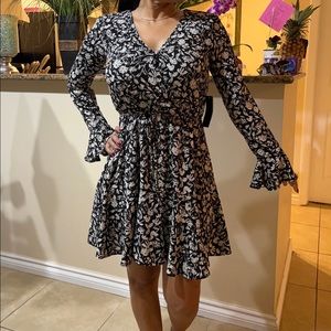 Black and Ivory dress new with tags